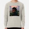 ssrcolightweight sweatshirtmensoatmeal heatherfrontsquare productx1000 bgf8f8f8 40 - The Weeknd UK Shop